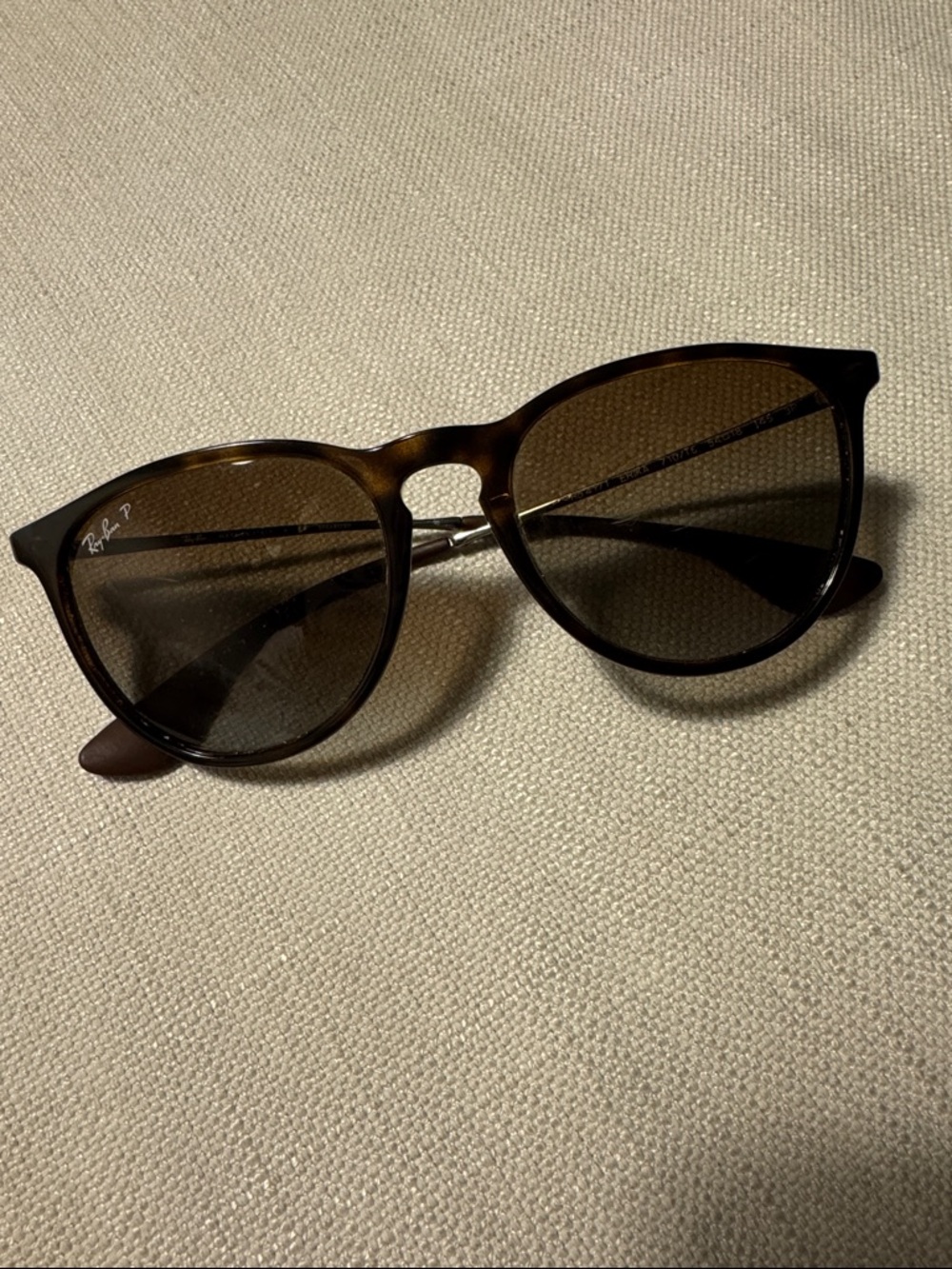 Ray-Ban Brown Tortoiseshell Polarized Women’s Sunglasses